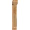 Ekena Millwork Traditional Traditional Rough Sawn Bracket w/ Offset Brace, Western Red Cedar, 6"W x 34"D x 38"H BKT0604X34X38TRA01RWR - alternate 2